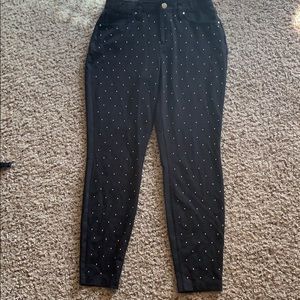 Soma pants with silver studs